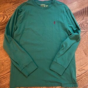Boys Polo by Ralph Lauren Long Sleeve Tee